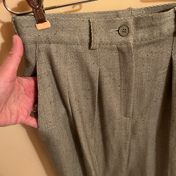 Yves Saint Laurent Encore Vintage Wool Speckled Trousers - Picture 4 of 8